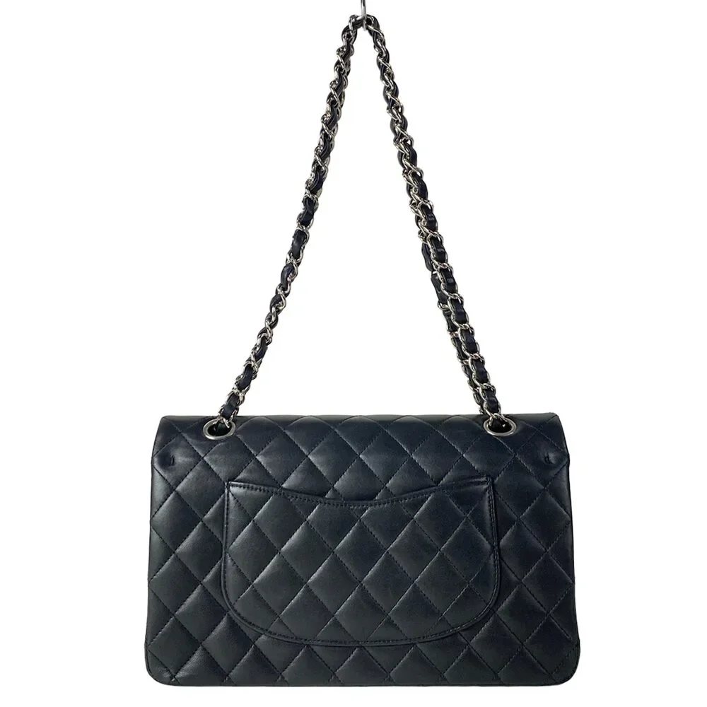 Chanel Double Flap Matelasse Shoulder Bag A01112